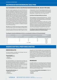 EIGENSCHAFTEN & PRÜFVORSCHRIFTEN