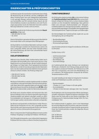 EIGENSCHAFTEN & PRÜFVORSCHRIFTEN